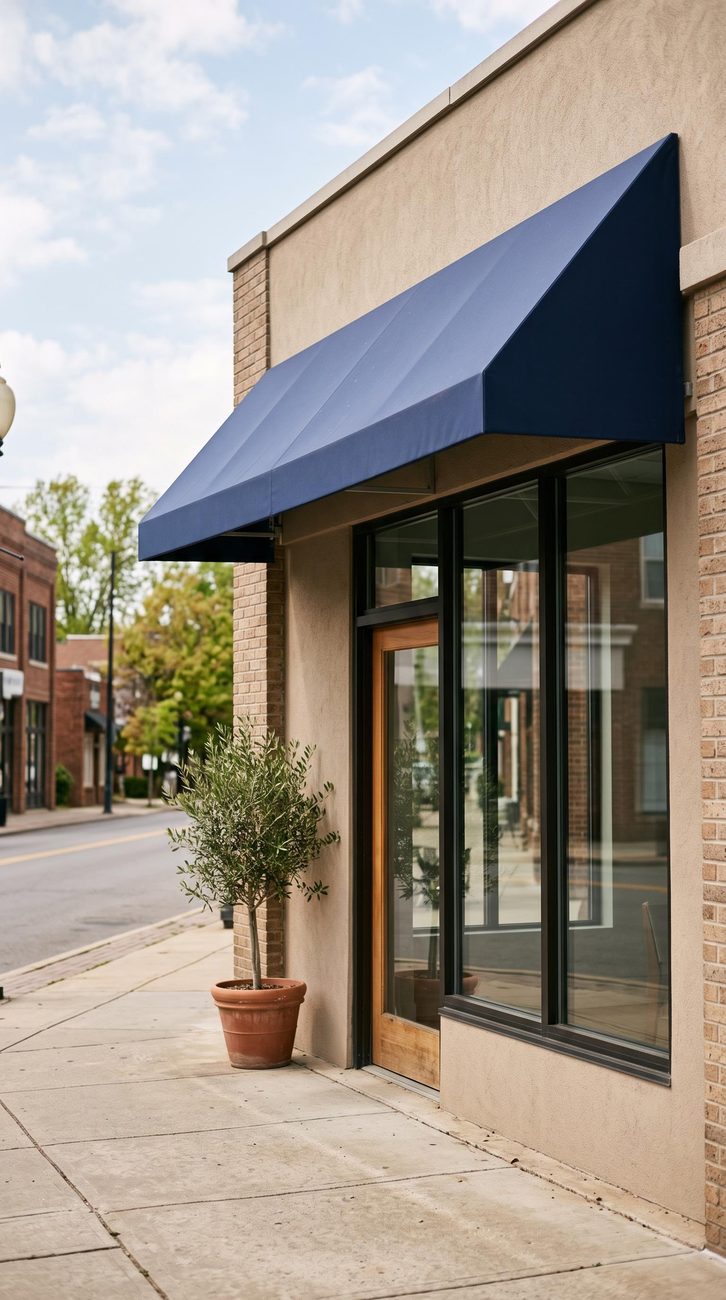 Small-business storefront on a Bryan street